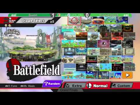 Donatos Biweekly 1/26 - CrazyColorz5 (Rosalina) vs Suyon (ZSS) - SSB4 Grand Final