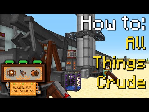 How to: Immersive Engineering | Crude Oil, Gasoline & Lubricant (Minecraft 1.16.5)