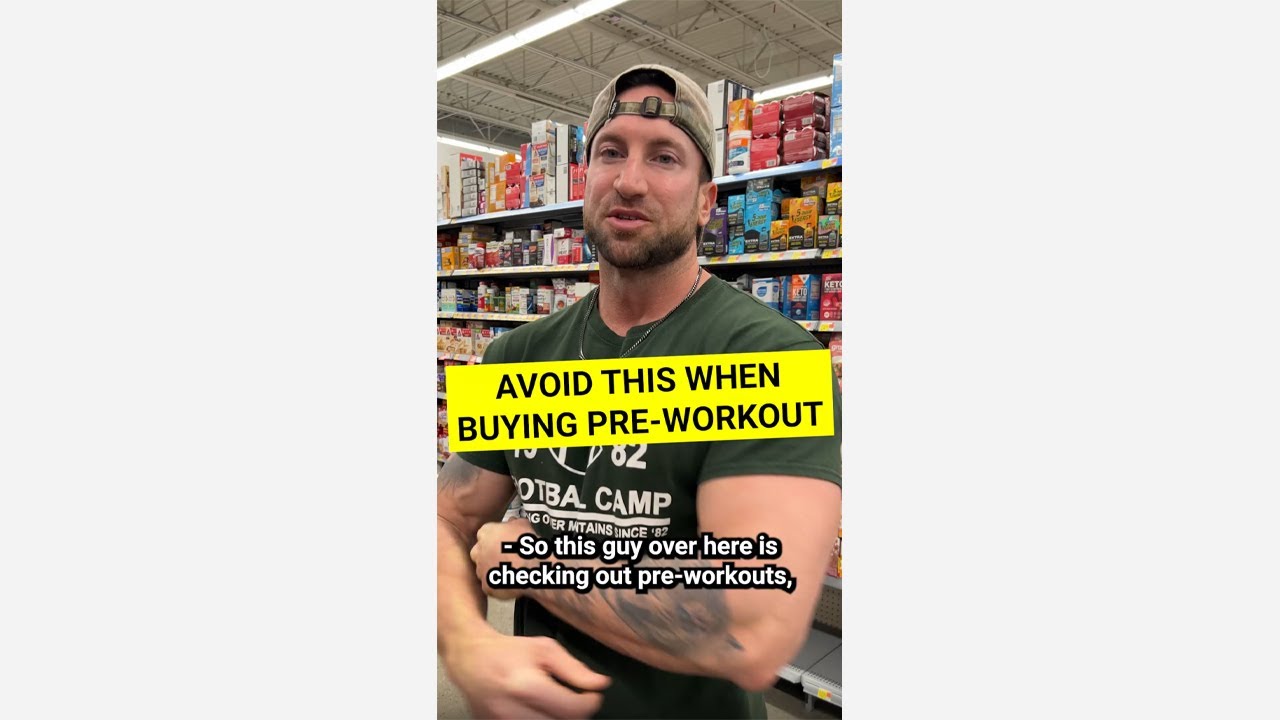 ❌ AVOID THIS WHEN BUYING PRE-WORKOUT!