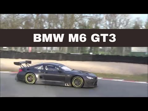 BMW M6 GT3 On Track Action - V8 Engine Sound British GT 2019