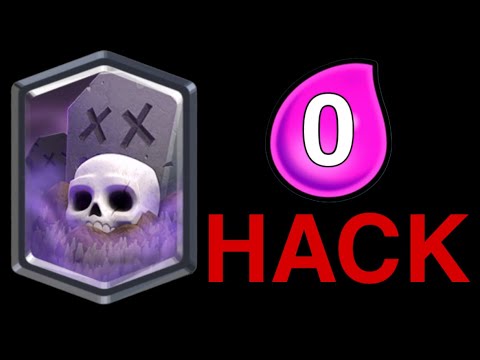 New Game Breaking 0 Elixir Cheat in Clash Royale