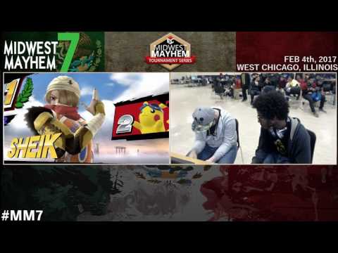 Midwest Mayhem 7 Losers Top 16: GP l Nero (Pikachu) vs, UR l big_mak (Sheik)