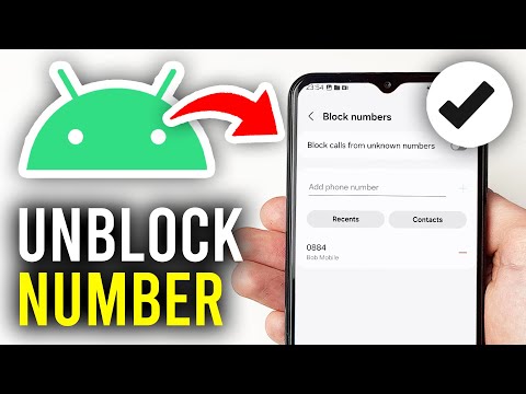 How To Unblock Number / Contact On Android - Full Guide