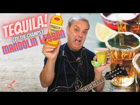 Tequila (The Champs) Mandolin Lesson #rockpopmandolin