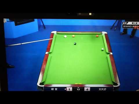J.P.Durán lucky shot and good shot for win Chinese 8 Ball Masters