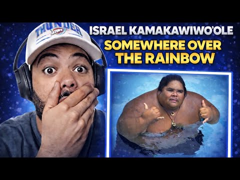 INCREDIBLE! | Israel "IZ" Kamakawiwoʻole - Somewhere over the Rainbow REACTION | FIRST TIME HEARING