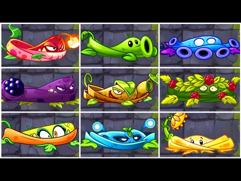 Pvz 2 Challenge - All Vine Plants Max Level - Arena Gameplay