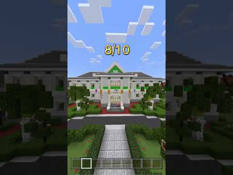 Noob Buildings vs Pro Buildings In Minecraft #shorts