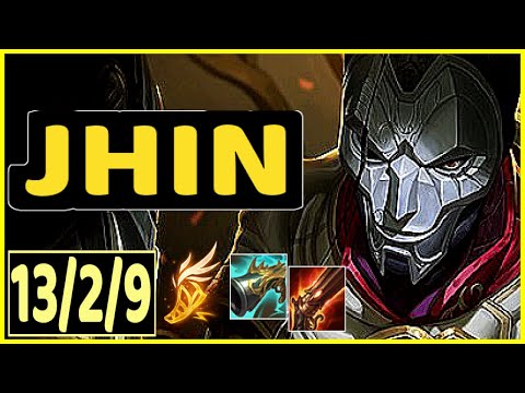JHIN VS SENNA - 13/2/9 KDA ADC GAMEPLAY