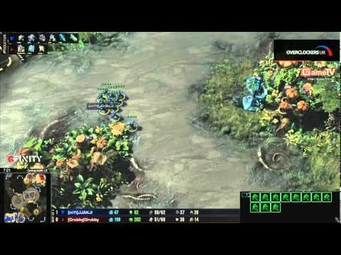 WCS Event Group C jjakji vs Grubby Bo3 Set 2