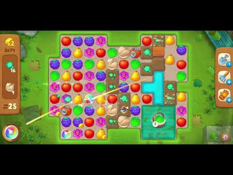 Gardenscapes Level 2674