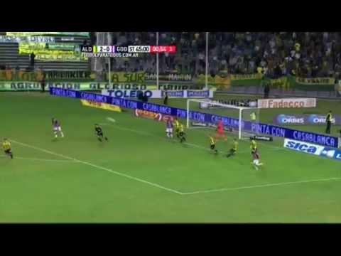 Ayoví no pudo de penal. Aldosivi 2 - Godoy Cruz 0. Fecha 8. Primera División 2015. FPT.