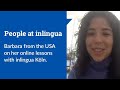 inlingua Köln clients voice: Barbara in English