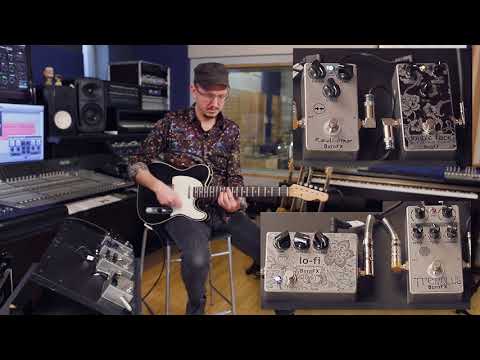 BurnFX pedal test #8 - RedComp + double face + Tremolus + lo-fi