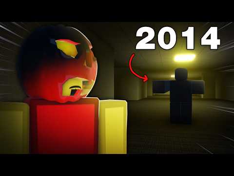 I PLAYED THE OLDEST BACKROOMS GAME ON ROBLOX...