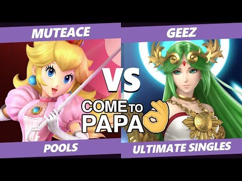 Smash Ultimate Tournament - Muteace (Peach) Vs. Geez (Palutena) CtP3 SSBU Pools