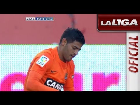 Gol de Griezmann (0-1) en el Deportivo de La Coruña - Real Sociedad - HD