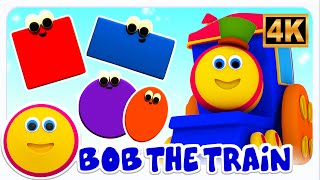 Learn Shapes with Bob the Train + More Educational Videos for Kids