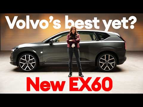 Volvo EX60 first look – better than the BMW iX3 and Tesla Model Y?