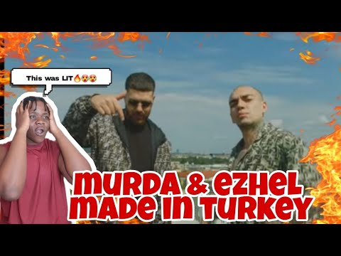 AFRICAN REACTION TO TURKISH DRILL 🇹🇷🔥| MURDA & EZHEL - MADE IN TURKEY