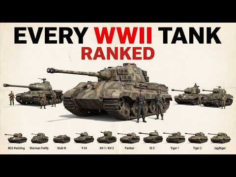The MOST FEARED Tanks of WW2 RANKED & EXPLAINED