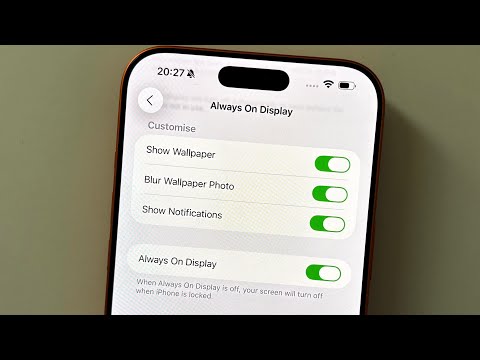 iPhone 17 Pro Max Always On Display How To Turn OFF or ON