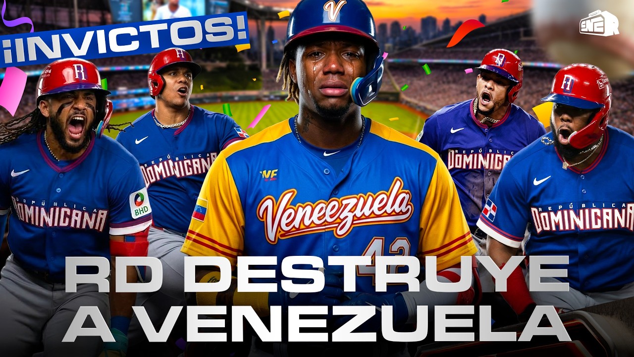 ¡INVICTOS! RD DESTRUYE A VENEZUELA EN HOME RUN DERBY DEL CLÁSICO