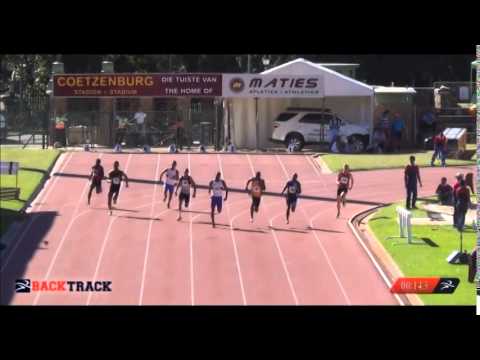 SA Champs 2014 - u/17 Boys 200m