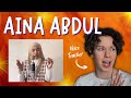 Voice Teacher Reacts - AINA ABDUL - Easy on Me
