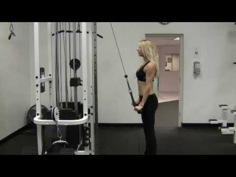 Rope Tricep Extension - Women.mov