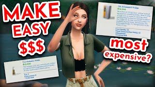Nobody is talking about the Sims 4 most expensive items... | Get Rich FAST (Sims 4 2021) | TS4