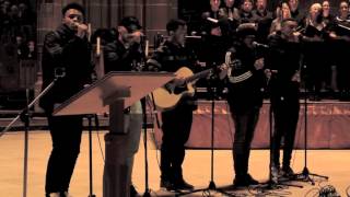 MiC LOWRY singing This Christmas Liverpool Cathedral
