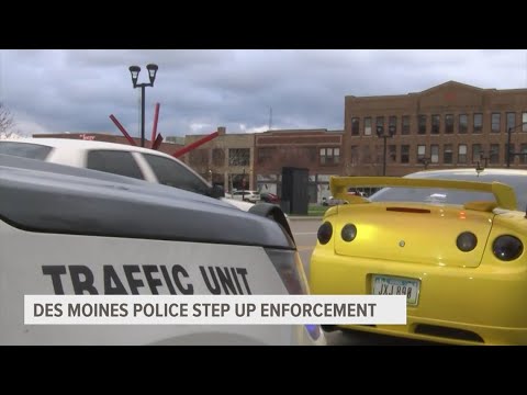 Des Moines police, city leaders try to hit the brakes on "scooping the loop"