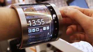 FlexEnable's flexible display