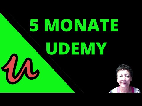 5 Monate Dozent auf Udemy - meine Ergebnisse