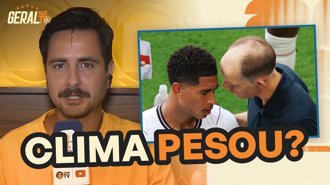 NEM PARECE QUE VENCEU! TUCHEL E BELLINGHAM TROCAM FARPAS APÓS A CLASSIFICAÇÃO | GERAL CAZÉTV