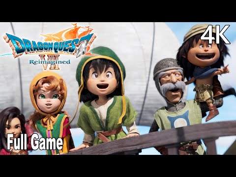 Dragon Quest 7 Reimagined FULL Gameplay Walkthrough (FULL GAME) 4K