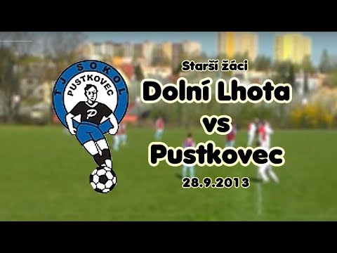 St. žáci Dolní Lhota - Pustkovec 28.9.2013