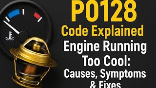 P0128 Code Explained — Coolant Thermostat Stuck Open? Causes, Symptoms & Fix