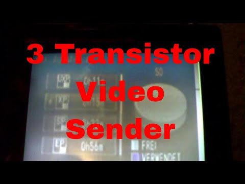 Analoger UHF Videosender mit 3 Transistoren MM17 - eflose #241
