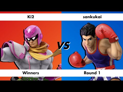 AT Gaming Night S5#7 - Winners Round 1 - Ki2 (Captain Falcon) vs Sankukai (Little Mac)