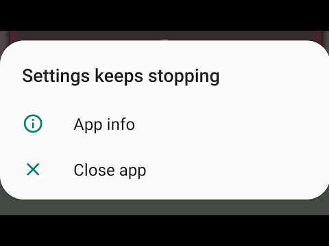 Fix Samsung A01 core settings not opening | Samsung settings keeps stopping | settings not opening