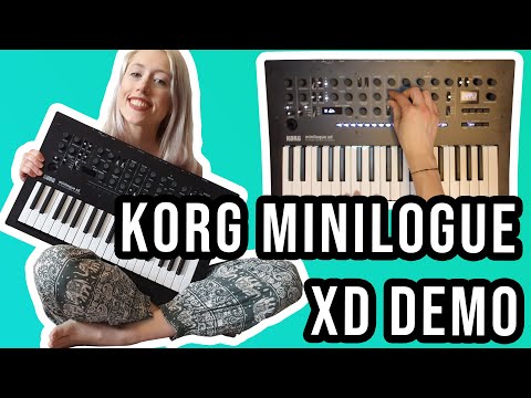 KORG MINILOGUE XD DEMO: Polyphonic Analog Synthesizer Jam