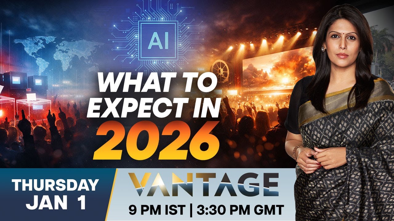 LIVE | Elections, AI & Blockbuster Movies: Expectations from 2026 | Vantage with Palki Sharma