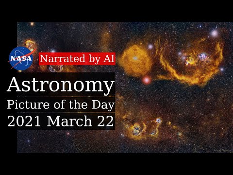 APOD: 2021-03-22 - From Auriga to Orion (Narrated by Emma)
