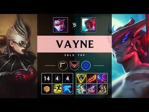 Vayne Top vs Yone - EUW Grandmaster Patch 25.09