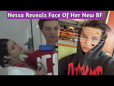 Nessa Barrett Reveals face of her New Boyfriend ! Jaden Hossler Josh Richards React