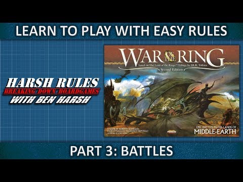 Harsh Rules: Learn to Play - War of the Ring - Part 3