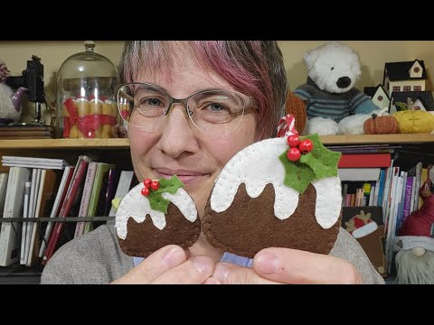 Tutorial Pudding Natalizio in Feltro per Calendario dell'Avvento DIY