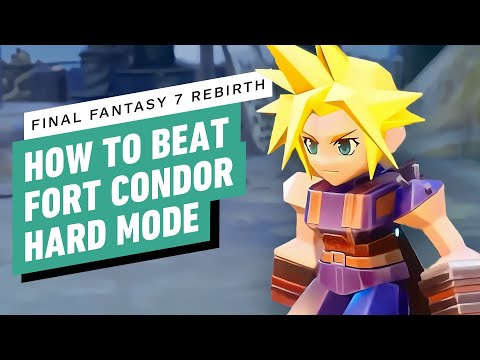 FF7 Rebirth - How To Beat Fort Condor on Hard Mode